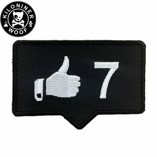 KILONINER キロナイナー カスタマイズ用パッチ Like-7 Patch