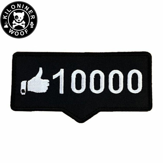 KILONINER キロナイナー カスタマイズ用パッチ Like-10000 Patch