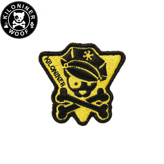 KILONINER キロナイナー カスタマイズ用パッチ Police dog Triangle Patch