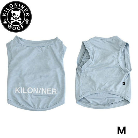 KILONINER キロナイナー ドッグウェア Cooling Shirt クーリングシャツ M Sand blue