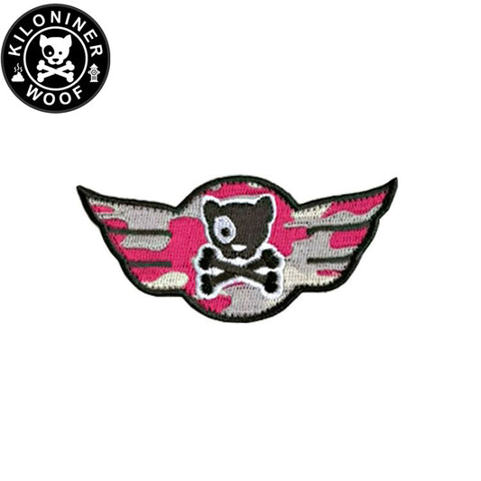 KILONINER キロナイナー カスタマイズ用パッチ Wing Patch Pinkcamo