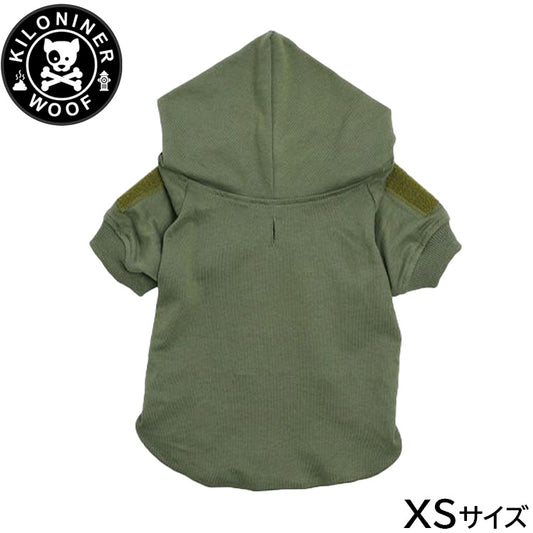 KILONINER キロナイナー ドッグウェア R6 Hoodie R6 フーディー XS Smoky Green【送料無料】