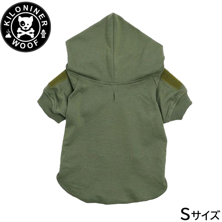 KILONINER キロナイナー ドッグウェア R6 Hoodie R6 フーディー S Smoky Green【送料無料】