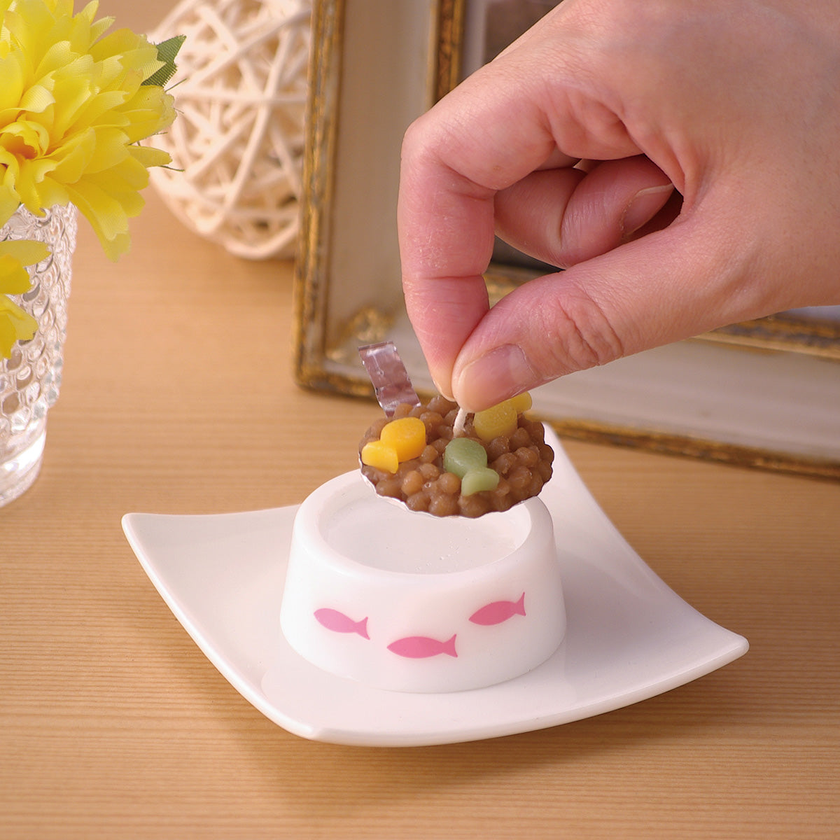 カメヤマローソク ペットのごはんキャンドル （猫用）