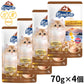 Kaniva カニワ かつおぶし＆ツナ 猫用 ウェットフード ソフトゼリー 70g×4個