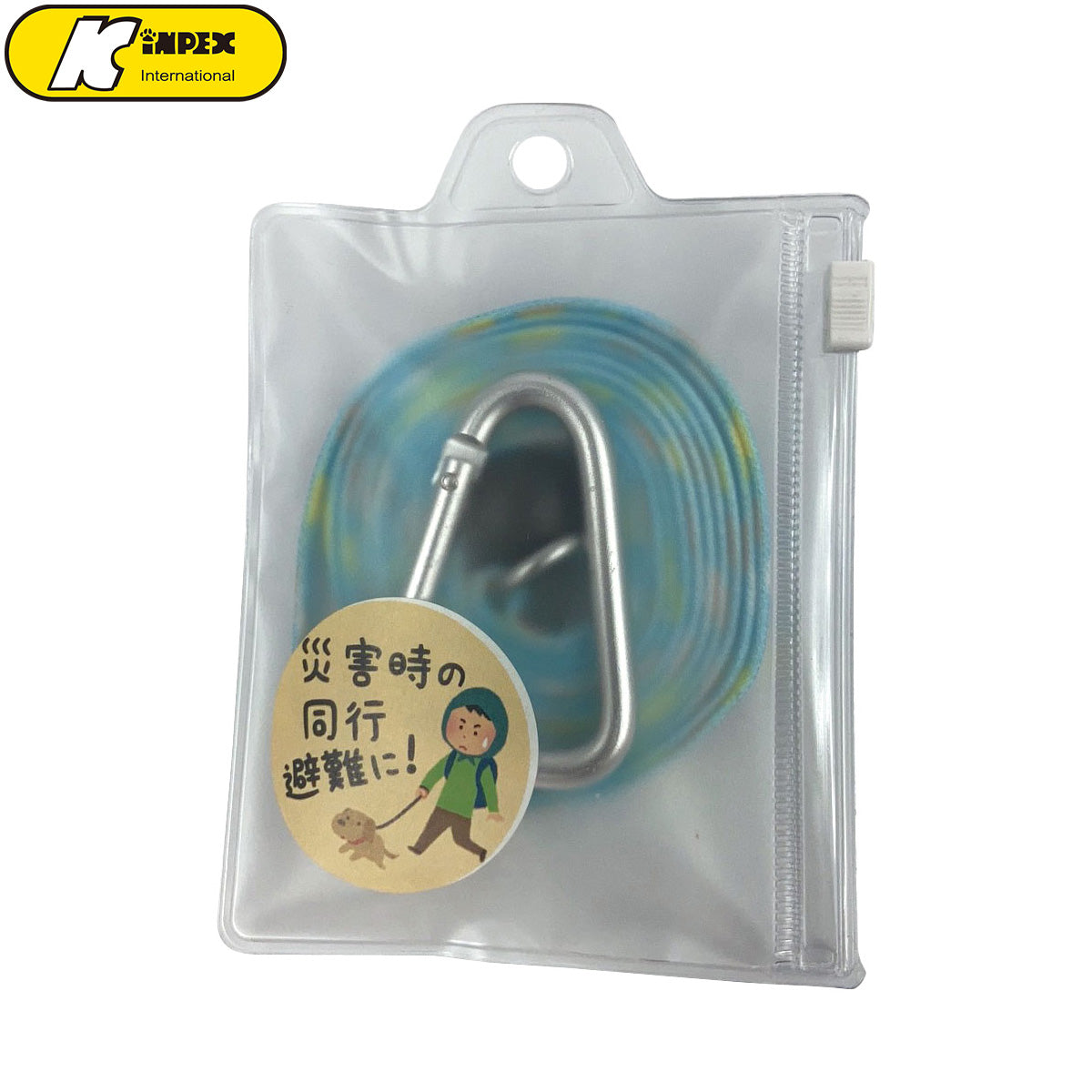キンペックス KINPEX 緊急・防災リード 小型犬用 水玉