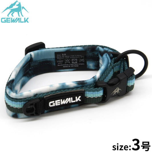 ジウォーク GEWALK コンフォタブル カラー（首輪） 3号 ブルー