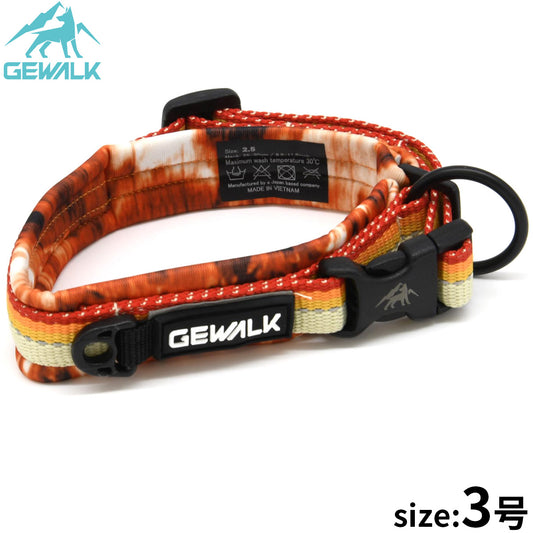 ジウォーク GEWALK コンフォタブル カラー(首輪) 3号 オレンジ