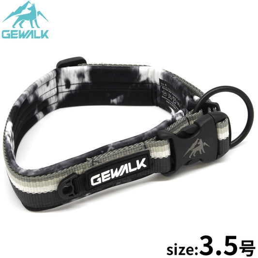 ジウォーク GEWALK コンフォタブル カラー（首輪） 3.5号 グレー