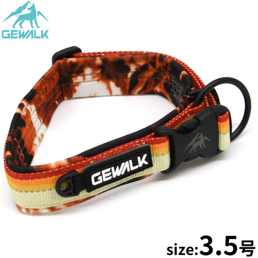 ジウォーク GEWALK コンフォタブル カラー（首輪） 3.5号 オレンジ