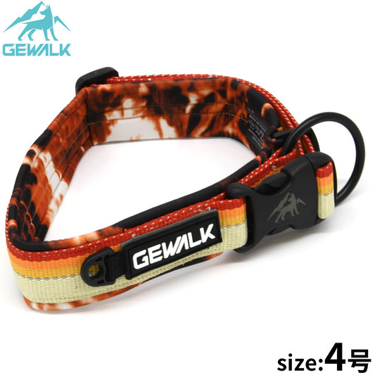 ジウォーク GEWALK コンフォタブル カラー（首輪） 4号 オレンジ