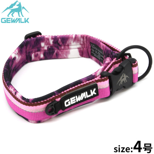 ジウォーク GEWALK コンフォタブル カラー（首輪） 4号 ピンク