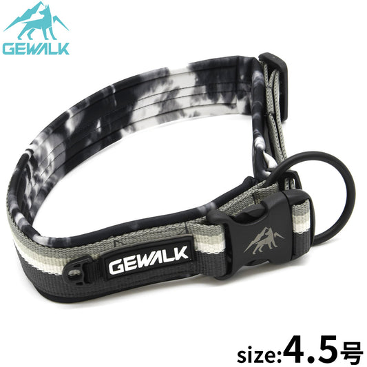 ジウォーク GEWALK コンフォタブル カラー（首輪） 4.5号 グレー