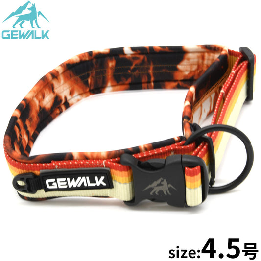ジウォーク GEWALK コンフォタブル カラー（首輪） 4.5号 オレンジ