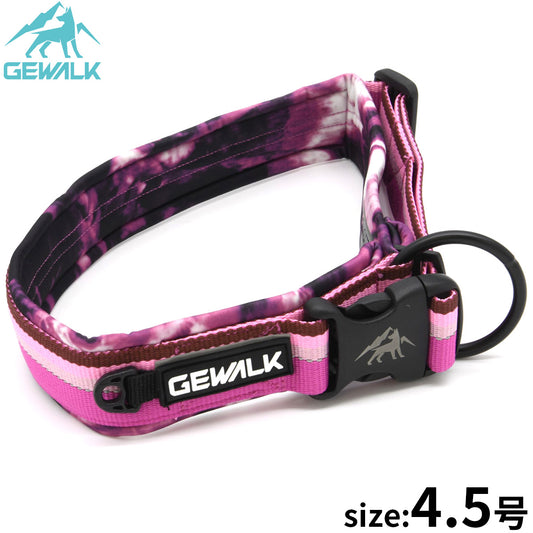 ジウォーク GEWALK コンフォタブル カラー（首輪） 4.5号 ピンク