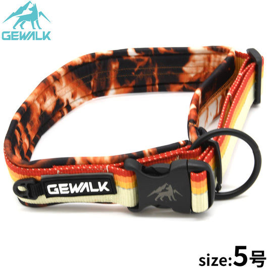 ジウォーク GEWALK コンフォタブル カラー（首輪） 5号 オレンジ