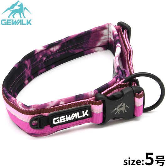 ジウォーク GEWALK コンフォタブル カラー（首輪） 5号 ピンク