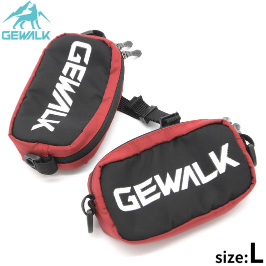 ジウォーク GEWALK サドルバッグ エコ L レッド【送料無料】