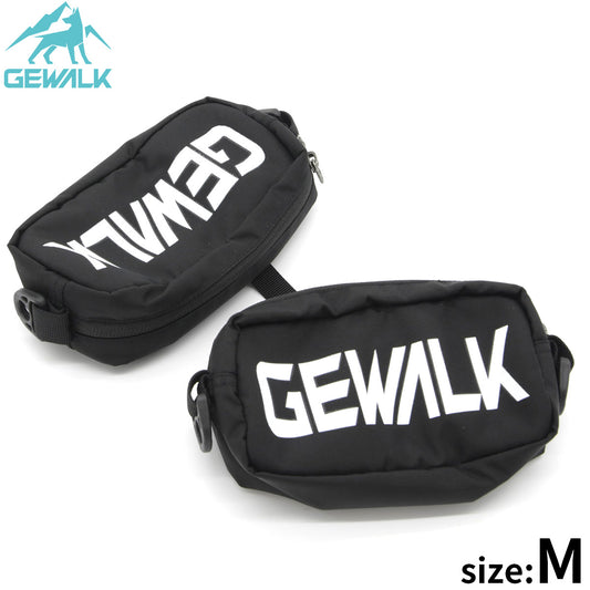 ジウォーク GEWALK サドルバッグ エコ M ブラック