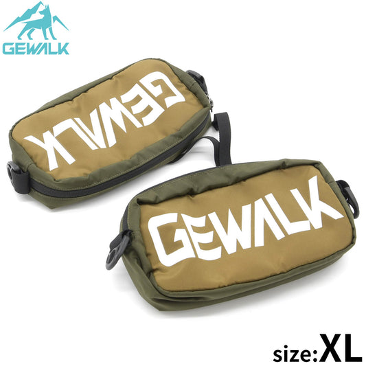 ジウォーク GEWALK サドルバッグ エコ XL カーキ【送料無料】
