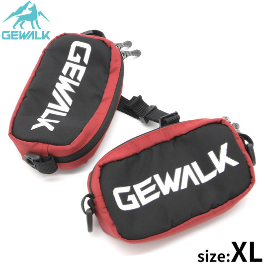ジウォーク GEWALK サドルバッグ エコ XL レッド【送料無料】