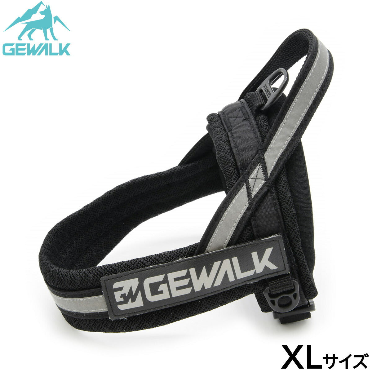 ジウォーク GEWALK アドベンチャー シーカー エコ ハーネス T型 XL ブラック
