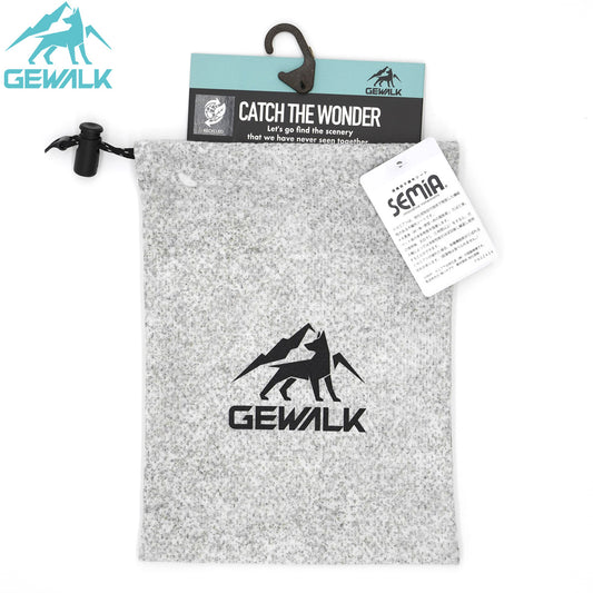 ジウォーク GEWALK デオドライザー プープ ポーチ F グレー