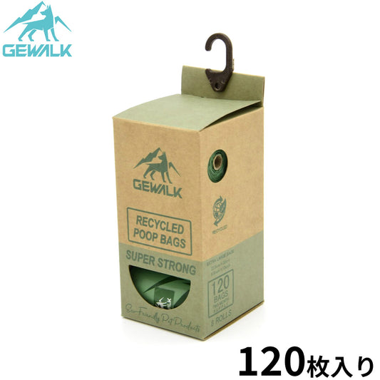 ジウォーク GEWALK ラージ プープバッグ エコ スペア 120枚入り