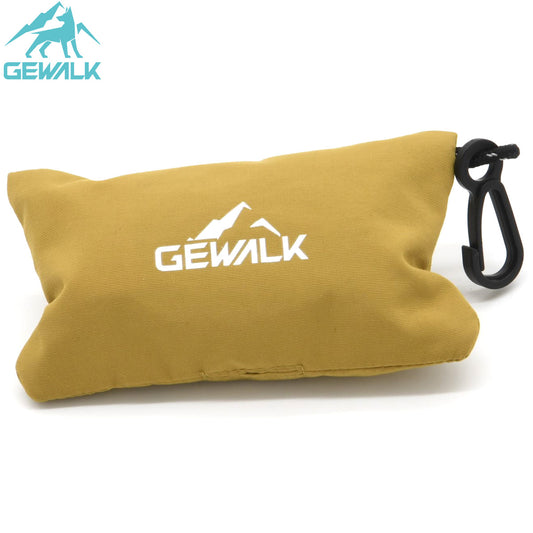 ジウォーク GEWALK プープバッグ ポーチ エコ F マスタード