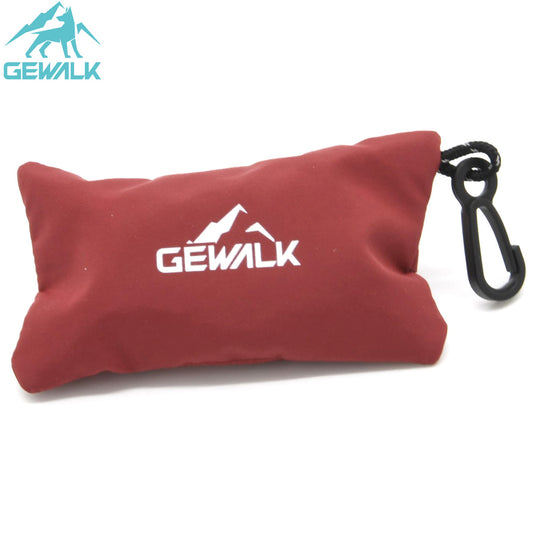 ジウォーク GEWALK プープバッグ ポーチ エコ F レッド