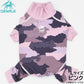 ジウォーク GEWALK デジタル カモフラ プリント プロテクト ストレッチ ロンパース L ピンク