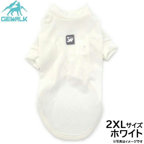ジウォーク GEWALK 防虫 ガードマックス アクティブ Tシャツ 2XL ホワイト