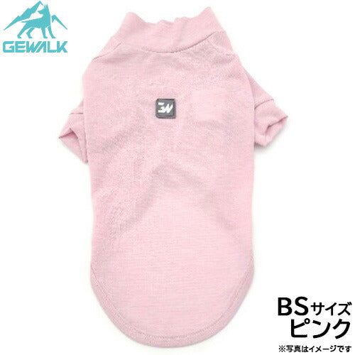 ジウォーク GEWALK 防虫 ガードマックス アクティブ Tシャツ BS ピンク