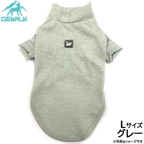 ジウォーク GEWALK 防虫 ガードマックス アクティブ Tシャツ L グレー