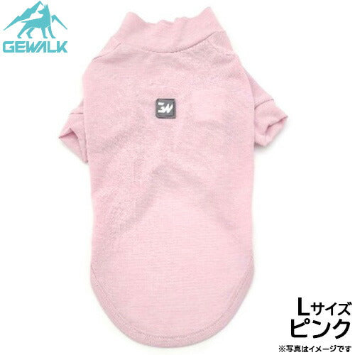 ジウォーク GEWALK 防虫 ガードマックス アクティブ Tシャツ L ピンク