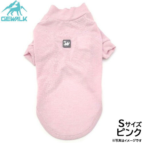 ジウォーク GEWALK 防虫 ガードマックス アクティブ Tシャツ S ピンク