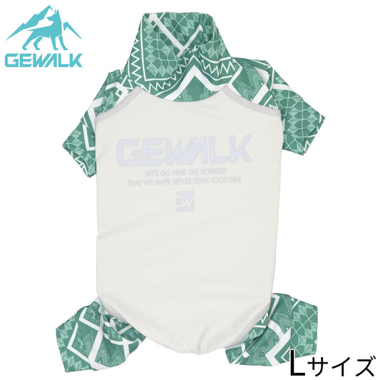 ジウォーク GEWALK 550マイナス フリージング ロンパース L グリーン