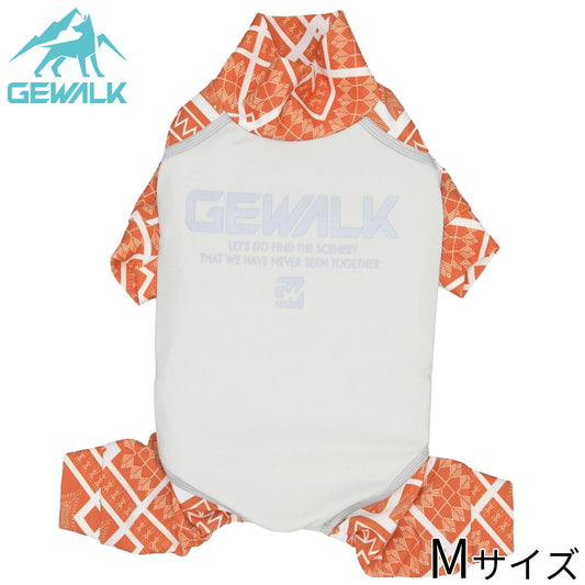 ジウォーク GEWALK 550マイナス フリージング ロンパース M オレンジ