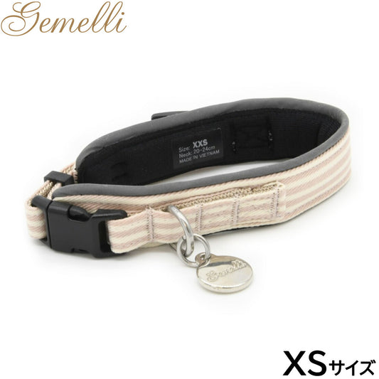 ジェメリ Gemelli 抗菌多機能ストライプカラー XS ピンク