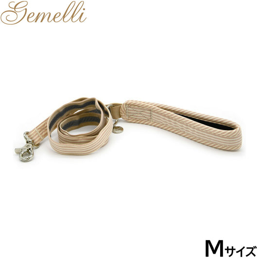 ジェメリ Gemelli 抗菌多機能ストライプリーシュ M ピンク