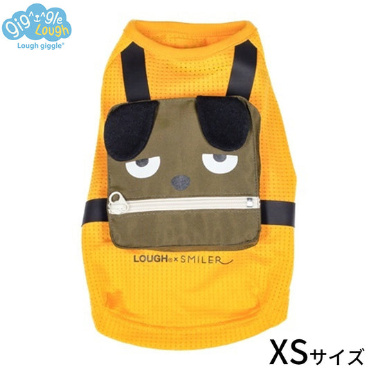 ラフギーグル LOUGH GIGGLE モンスター Monsterリュック 犬服 XS イエロー