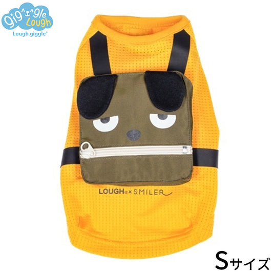 ラフギーグル LOUGH GIGGLE モンスター Monsterリュック 犬服 S イエロー