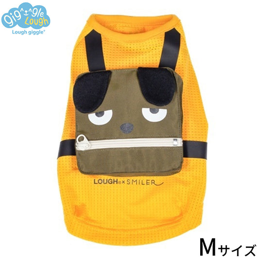 ラフギーグル LOUGH GIGGLE モンスター Monsterリュック 犬服 M イエロー
