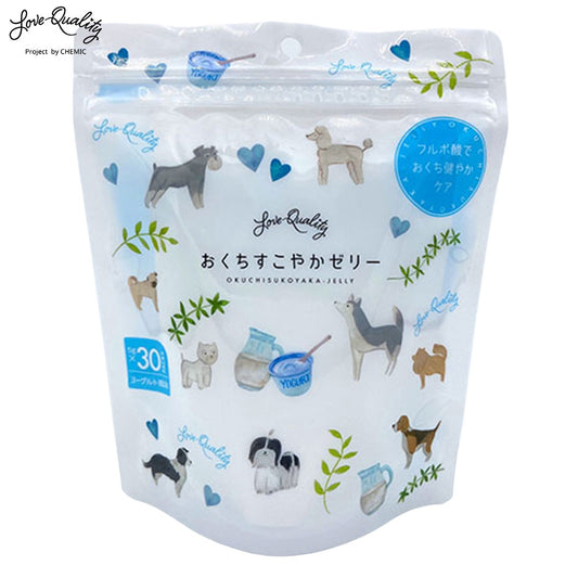 LOVE QUALITY ラブクオリティ おくちすこやかゼリー ヨーグルト風味 30本
