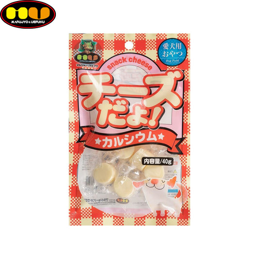 マルジョー&ウエフク 愛犬用おやつ チーズだよ カルシウム 40g 国産 おやつ