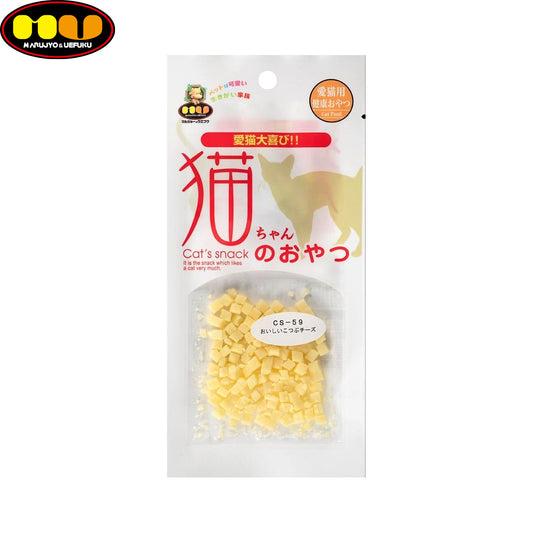 マルジョー&ウエフク 猫おやつおいしいこつぶチーズ 12g 国産 おやつ
