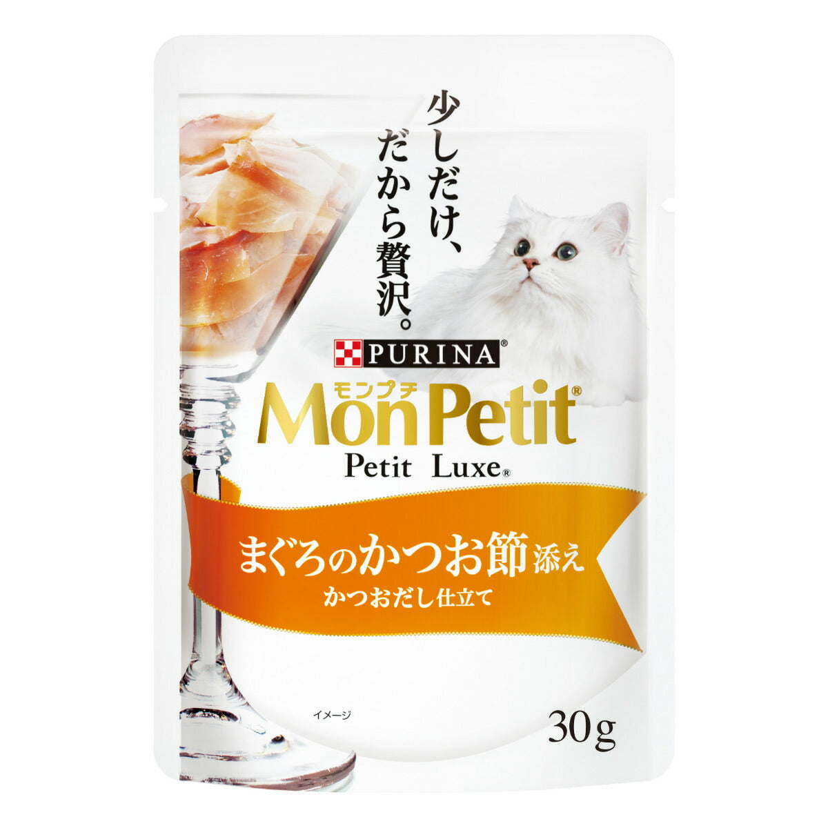 モンプチ キャットフード プチリュクスパウチ 贅沢シーフードバラエティ 30g×6袋
