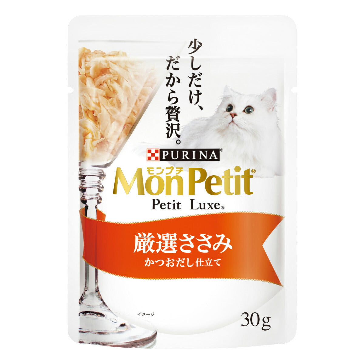 モンプチ キャットフード プチリュクスパウチ 贅沢厳選バラエティ 30g×6袋