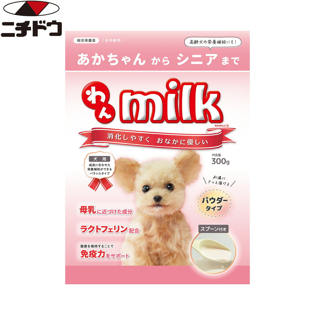 ニチドウ わんミルク 300g