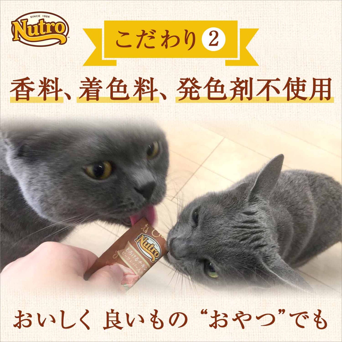 ニュートロ 猫用おやつ とろけるツナ＆エビ ツナフレーク入り 48g